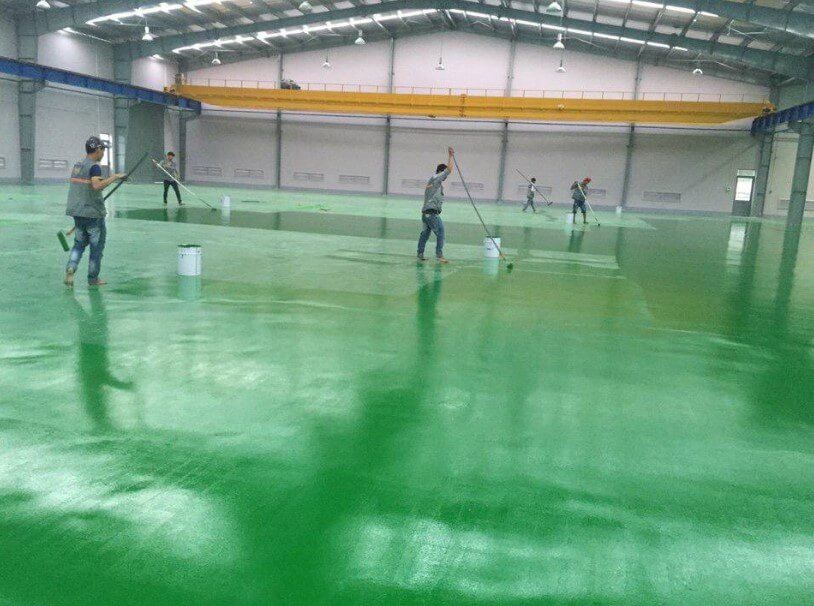 Dịch vụ nhận sơn Epoxy nhà xưởng