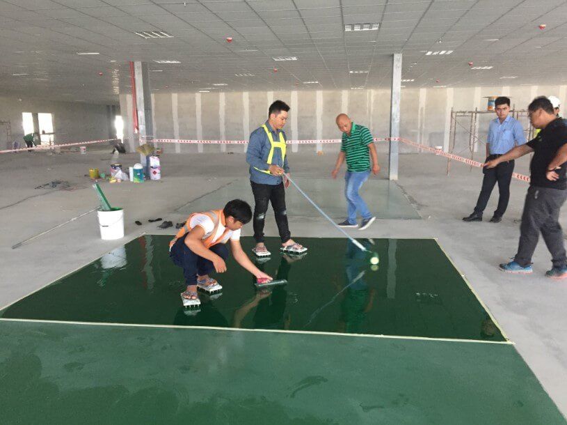 Dịch vụ Sơn Epoxy tự san phẳng