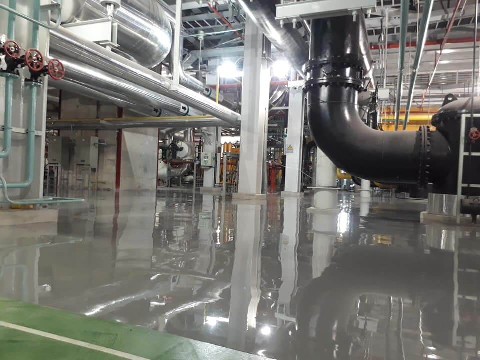 Thi công sơn epoxy